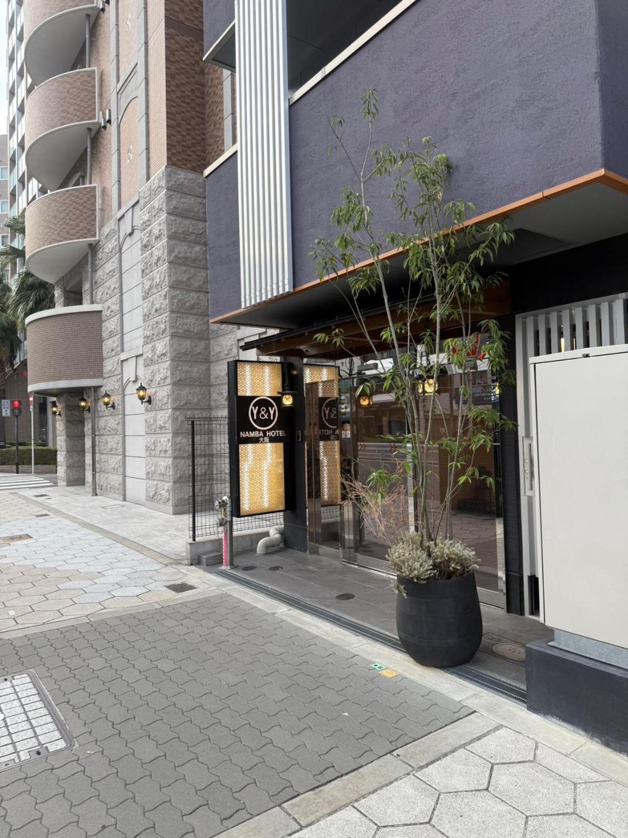 Y&Y Namba Hotel Ósaka Exteriér fotografie