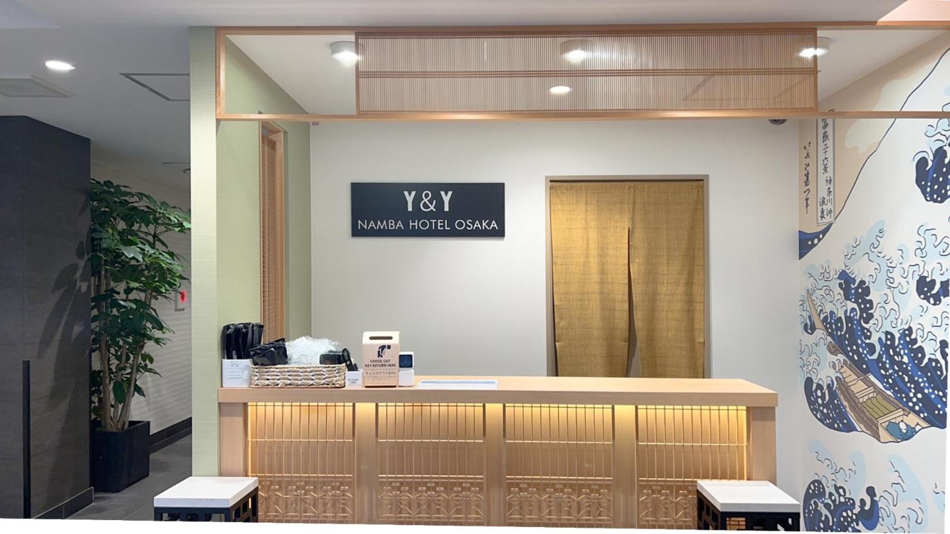 Y&Y Namba Hotel Ósaka Exteriér fotografie